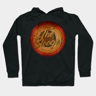 arjunthemaniac, THE Stooges circle vintage retro faded Hoodie